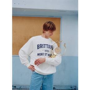 (남녀공용) TUGER – PRINTED SWEATSHIRT_Ivory_LSTA0TS94U