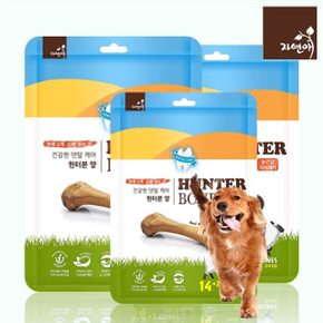 헌터본 강아지 기능성 껌 간식 양고기 눈 건강(16p) 3개