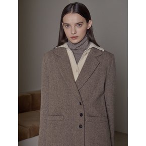 Classic Wool Long Coat_brown