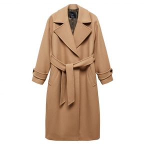 5102728 MANGO Belted Wool Blend Coat