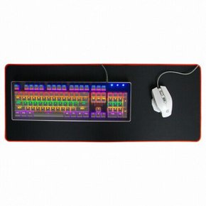 크루즈 GP-785 레드 게이밍 마우스 키보드 장패드 데스크매트