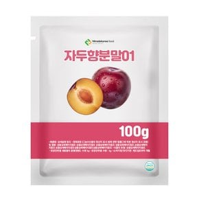 자두향분말01 100g 샘플