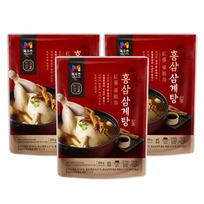 홍삼삼계탕 850g x 3개