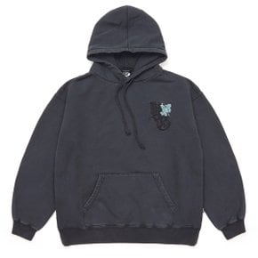 HOODIE OVERDYED CHARCOAL 욜프 후드티 오버다이드 차콜
