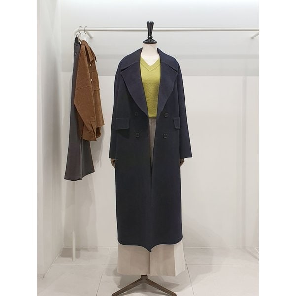 [파주점] 쥬크 주크 루즈핏 캐시미어혼방 더블 코트 V254MSG951