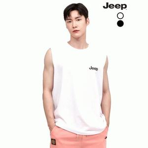 Jeep 지프 남여공용 등판 나침반 프린트 나시 JO2TSU601SG