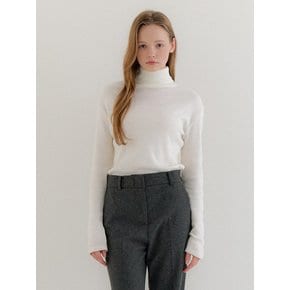 Roman Slim-fit Turtleneck / Ivory(3color)