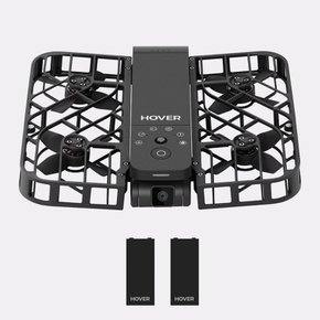 (세기 정품) HOVERAir X1 COMBO PLUS (Black) 휴대성이 높은 접이식 드론