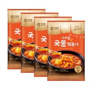 추억의맛 국물떡볶이 420g x 4팩