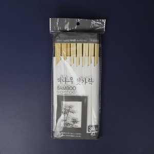  아이존 일회용 대나무 젓가락 개별포장 24cm x 30개입 /일식집