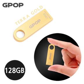 GPOP 테라골드 메탈 USB 메모리 128G (S11219469)