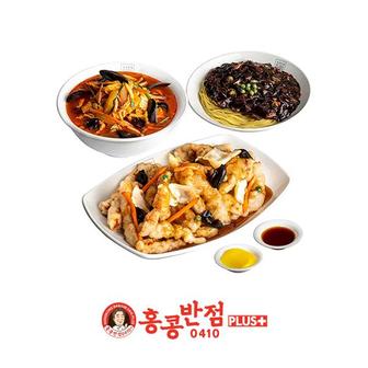 홍콩반점 짬뽕+짜장면+탕수육(소)