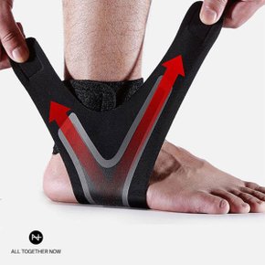 물리치료사가 판매하는 올투게더나우 테이핑형 발목보호대 2p
