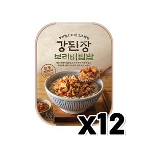 강된장 보리비빔밥 즉석간편식 280g x 12개