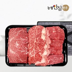 [냉장] 1등급 한우 선물세트 채반 구이정육2호 1kg (등심400g/국거리300g/장조림300g)