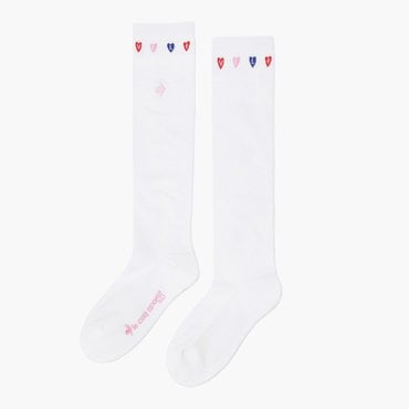 르꼬끄골프 25년  S/S   NEW 여성 하트자카드 니삭스 / PINK GQ122LKS12