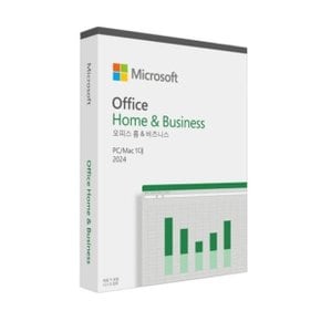 Office 2024 Home & Business PKC [MS 오피스/기업용/패키지/한글]