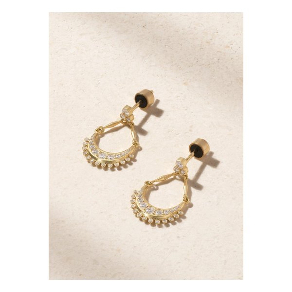 일리아나 마크리 루나 댕글 18k 골드 다이아몬드 이어링 1647597344444333