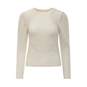 [바앤쉬] Knitwear PEPPING ECRU 3916924