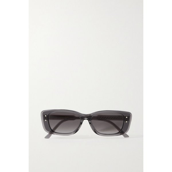 디올하이라이트 S21 직사각 프레임 아세테이트 선글라스 그레이