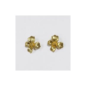 Blooming flower earring (Gold)