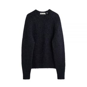 NEEDLE DROP RAGLAN Navy Fuzzy Mohpaca (M4233CN) (니들 드롭 라그란 니트) 948134
