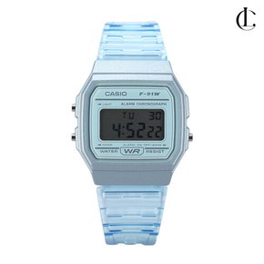 여자 시계 LDCY001 커플 투명 젤리 방수 전자 손목시계