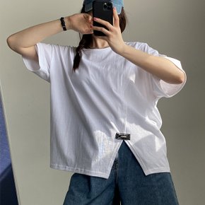 H스타일(PS)레전드티 여름 여성 반팔 티셔츠 롱티 루즈핏 라운드