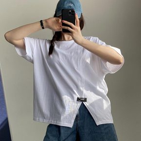 H스타일(PS)레전드티 여름 여성 반팔 티셔츠 롱티 루즈핏 라운드
