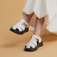 소가죽 크로스 피셔맨 샌들 247308