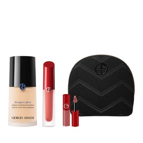 [특별듀오] 디자이너 글로우 파운데이션 & 립 마에스트로 사틴 세트