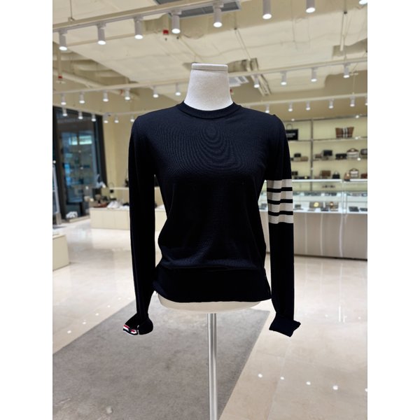 [부산점] 여성 사선 완장 메리노 울 니트 FKA280A-Y1014-415