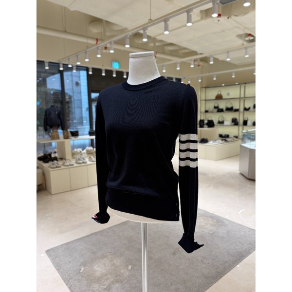 [부산점] 여성 사선 완장 메리노 울 니트 FKA280A-Y1014-415