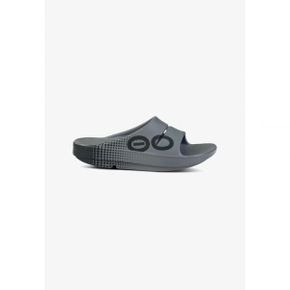 4770482 Oofos Pool slides - matrix slate