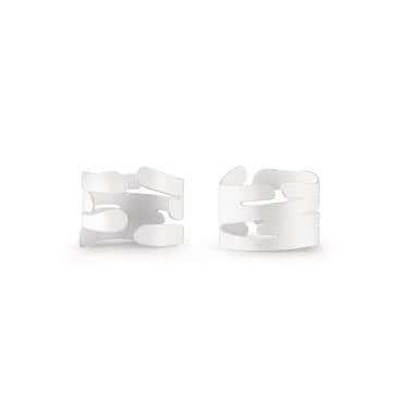 알래시 알레시 바크 냅킨 링 2P 세트 화이트 / BM17S2 W