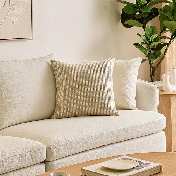 이바나 쿠션커버 50*50_아이보리