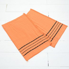 한국 고급 때밀이 황토타올 1장 목욕 마사지 때수건