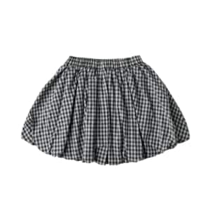 [센텀점_아꽁떼]테일스쿱 체크벌룬스커트 (76A14-430-02)