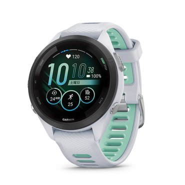  GARMIN(가민) ​​GPS 러닝 워치 Forerunner 265 S Music White [일본 정규품]