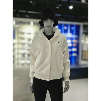 휠라 [파주점] 여성 숄칼라 플리스 자켓(FS2PLG4361F-CRM)