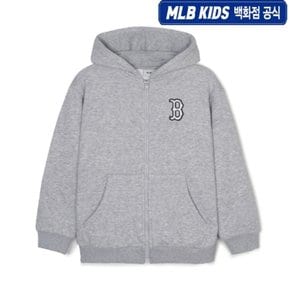 24FW [KIDS]베이직 스몰로고 기모 후드집업 7AHDB0346-43MGL