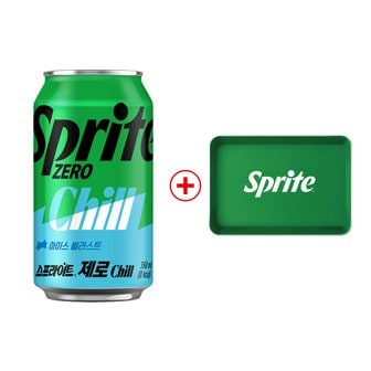  [코카콜라직영]스프라이트 제로 Chill 350ml 24CAN+스프라이트 쟁반 증정