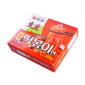 농심 생생납작떡볶이면  258g