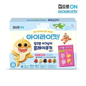 핑크퐁 아기상어 클레이 쿠키 만들기 250g x 4개