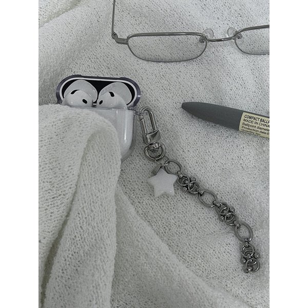 White star keyring