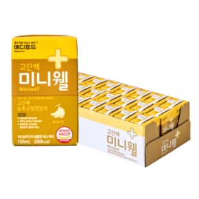 미니웰 바나나맛  (150mL*24팩)