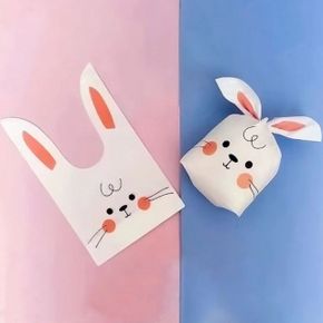 아기자기한 디자인 귀여운 선물봉투 간식봉투 50p 세트