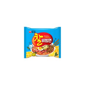 농심 찰비빔면 130g x 24봉지 무료배송