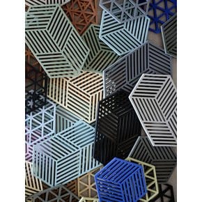 헥사곤 냄비받침 L24(3  colors)