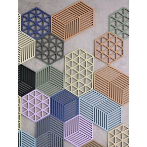 헥사곤 냄비받침 L24(3  colors)